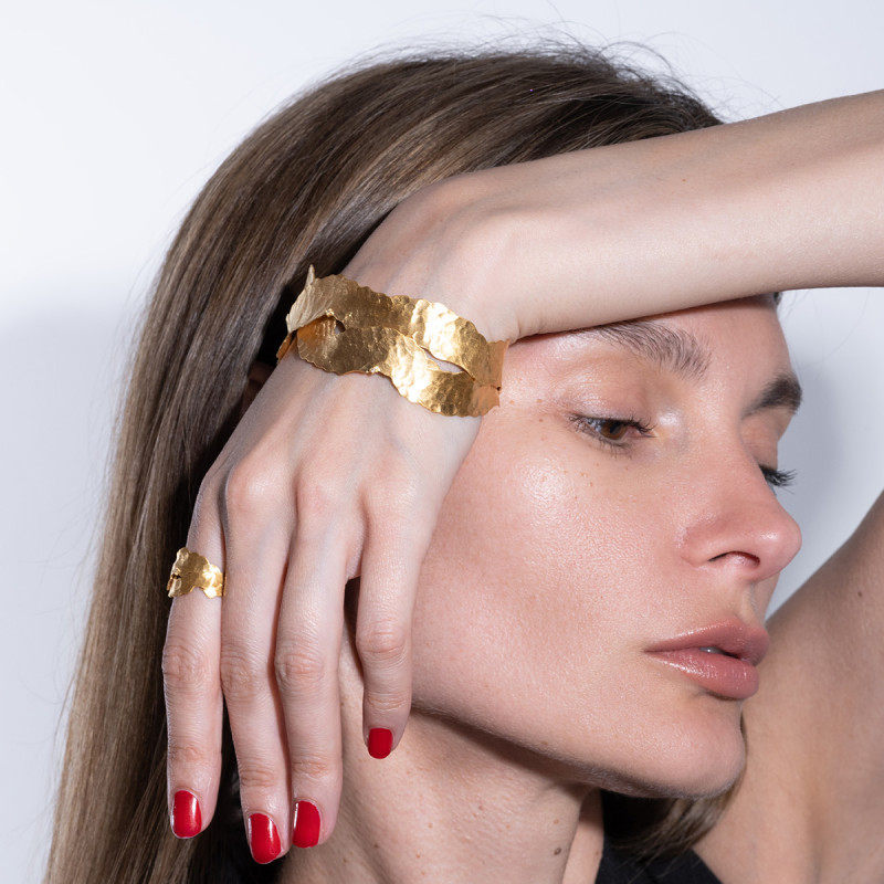 L'ARIANNA Silver Bracelet by Maciej Rozenberg