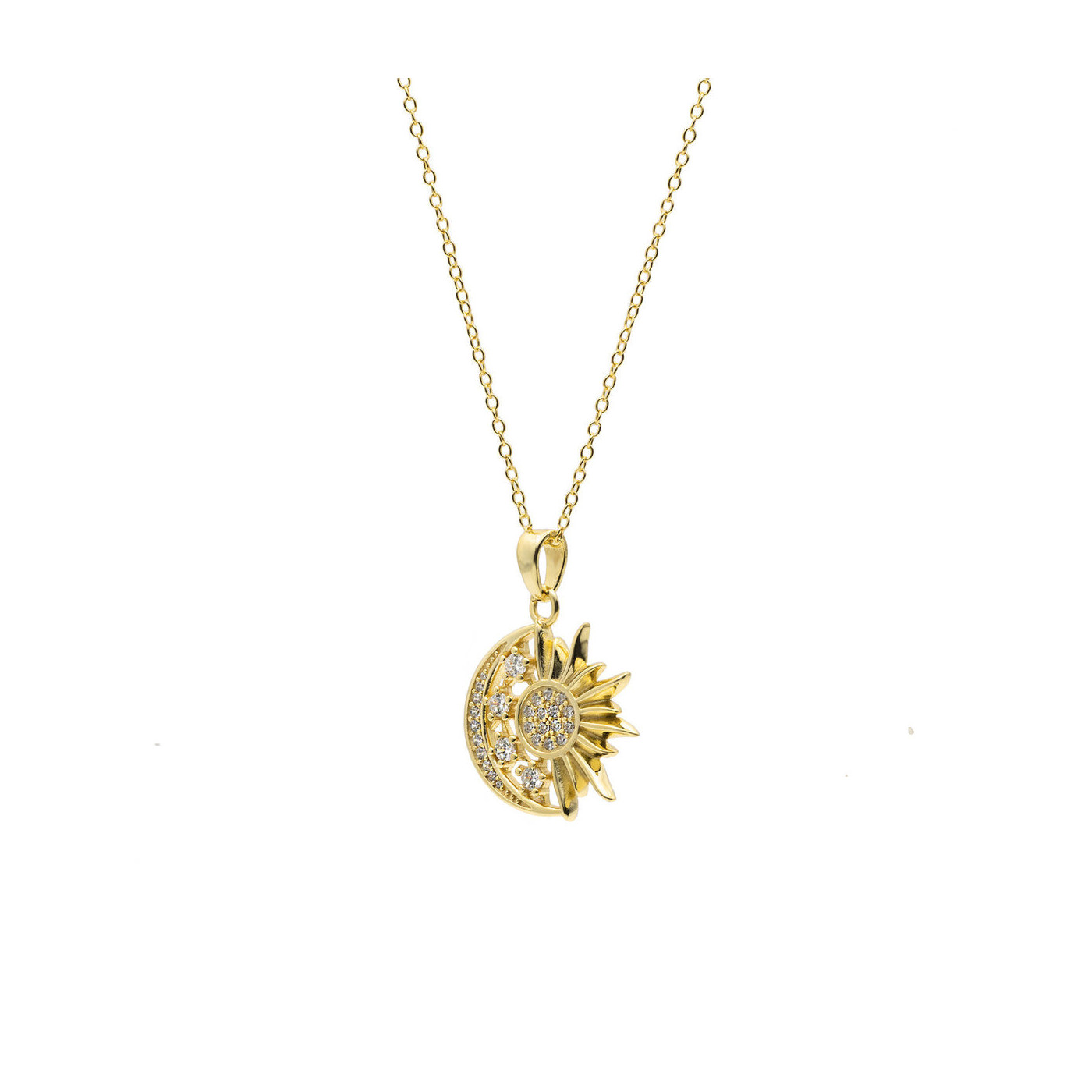 copy of Sun & Moon Mother of Pearl Neckalce