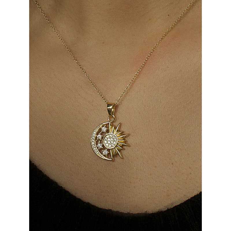 copy of Sun & Moon Mother of Pearl Neckalce