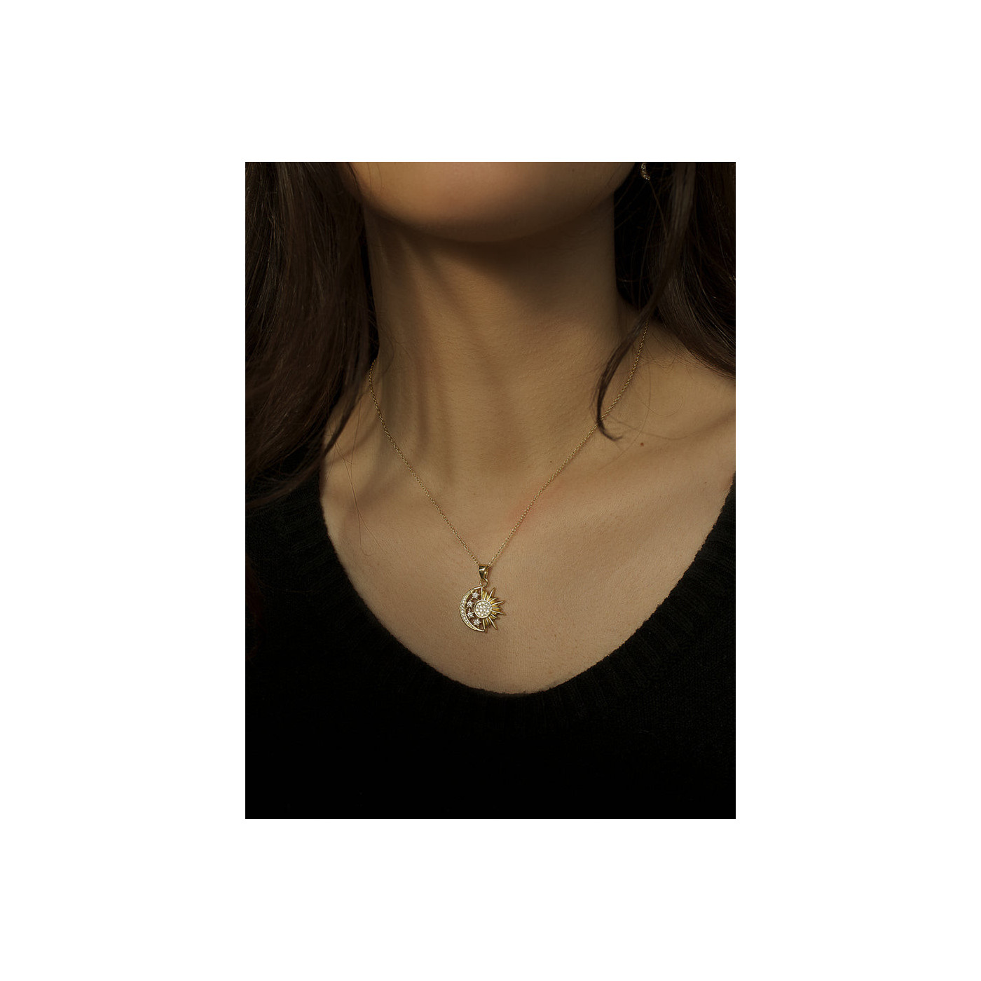 copy of Sun & Moon Mother of Pearl Neckalce