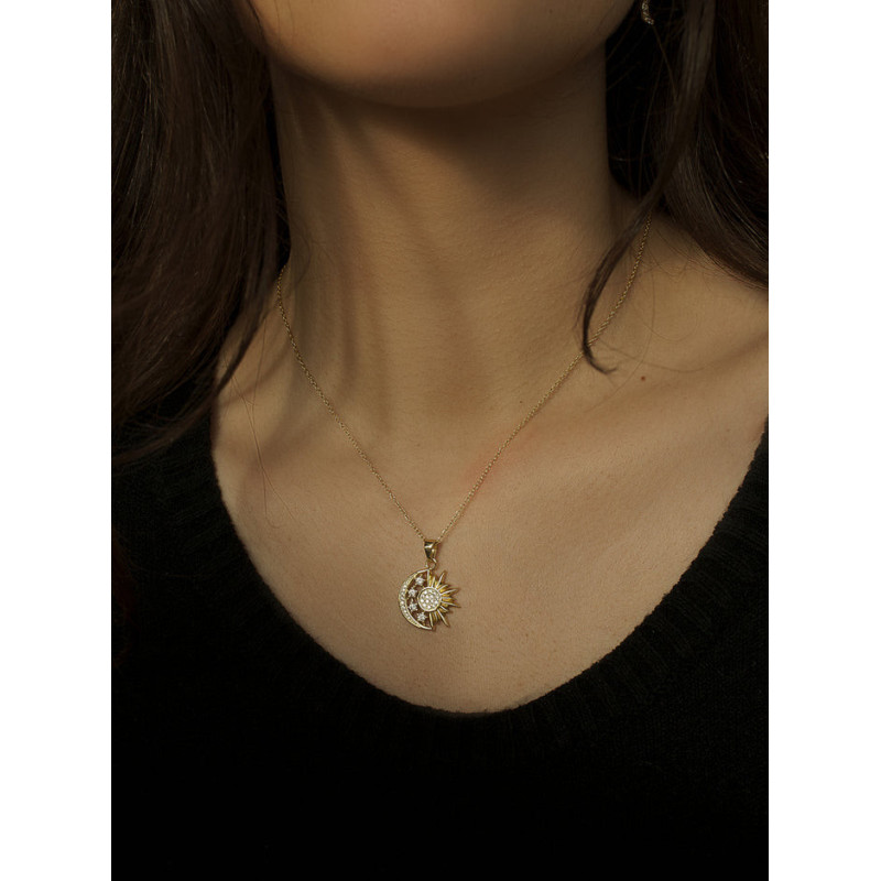 copy of Sun & Moon Mother of Pearl Neckalce