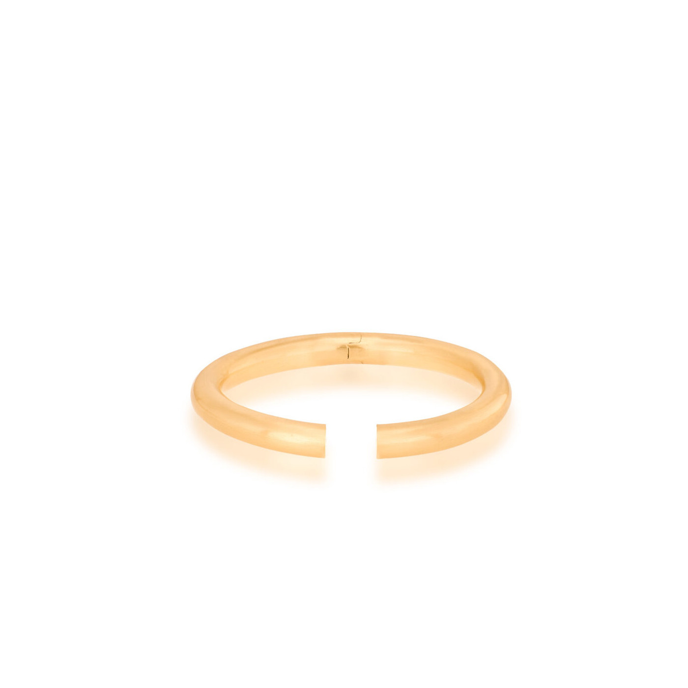 Satin Cuff Bracelet - 23K gold Vermeil