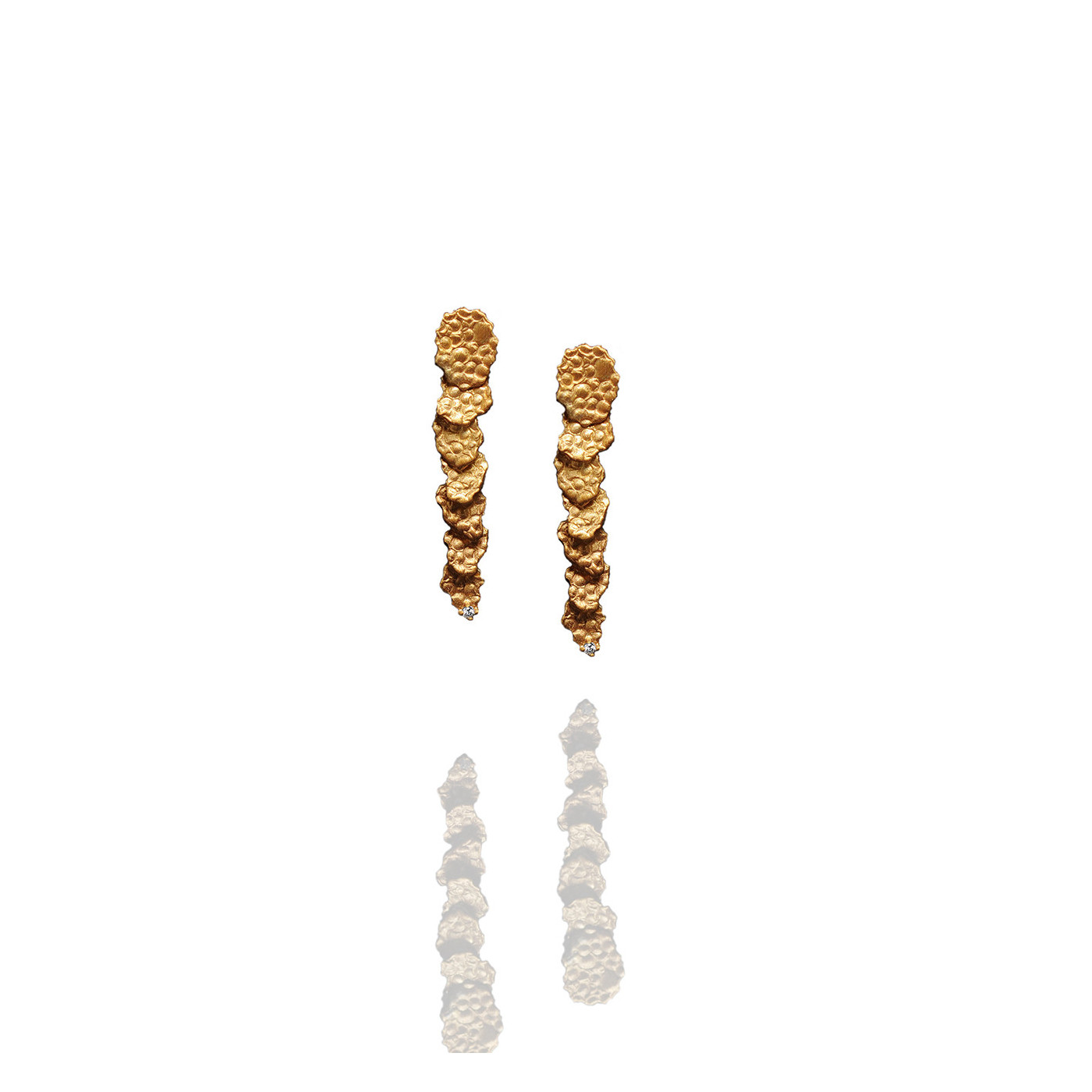 Hesperia Gold -  Silver 925 Earrings - Maciej Rozenberg