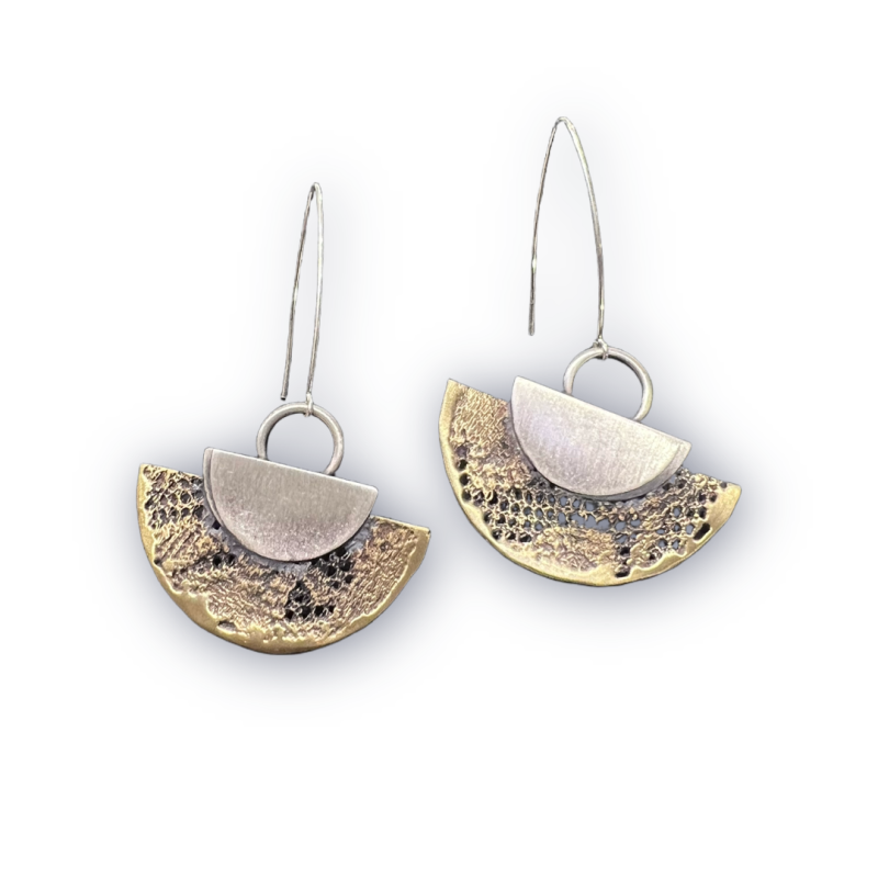 Half Moons Earrings by Dorian Grabowski