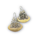 Lace of Light Earrings by Dorian Grabowski