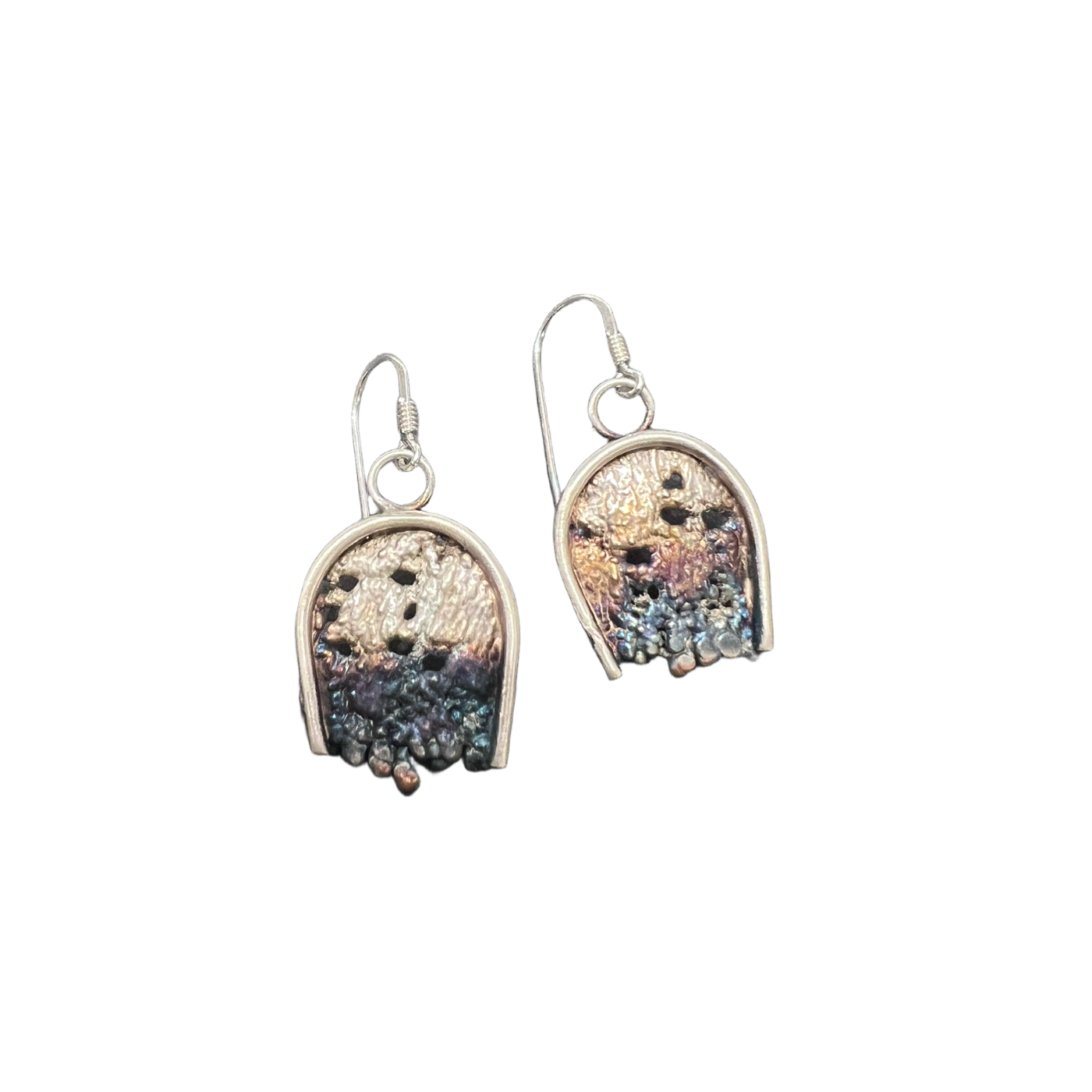 Lace Silver Earrings by Dorian Grabowski