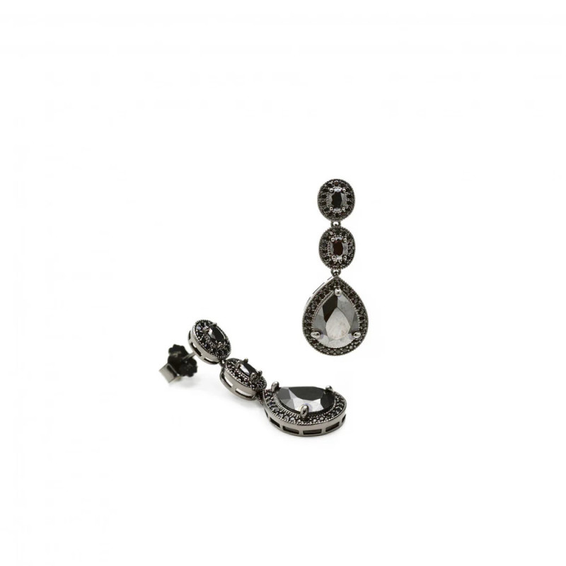 Black Silver Earrings 5 Black Silver Earrings 5