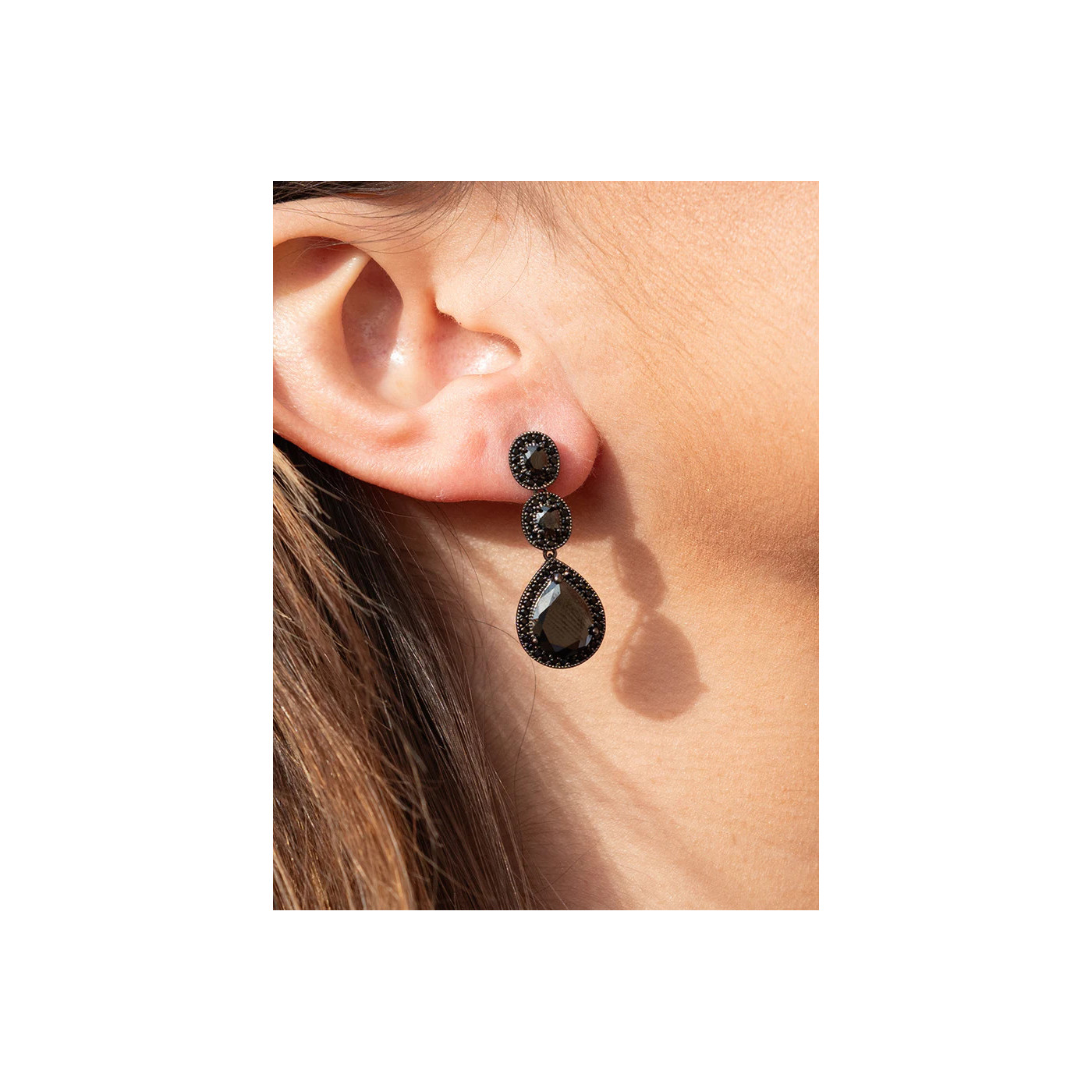Black Silver Earrings 5 Black Silver Earrings 5