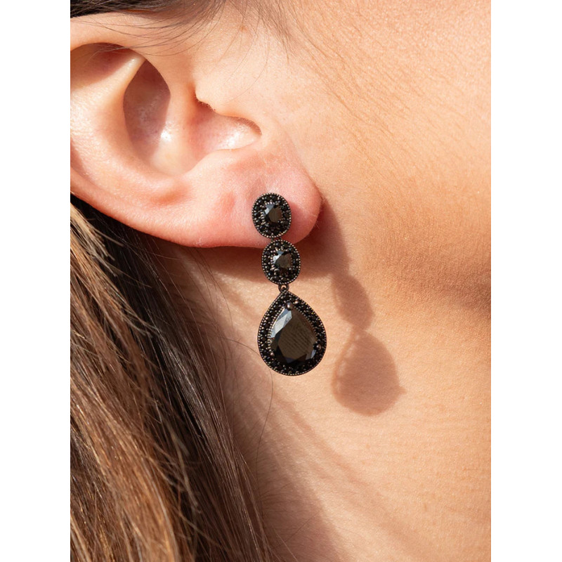 Black Silver Earrings 5 Black Silver Earrings 5