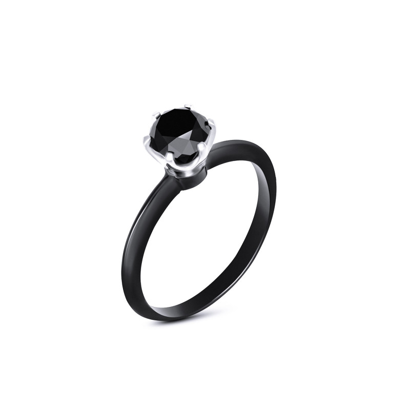 Black Diamond 1,24 ct Ring