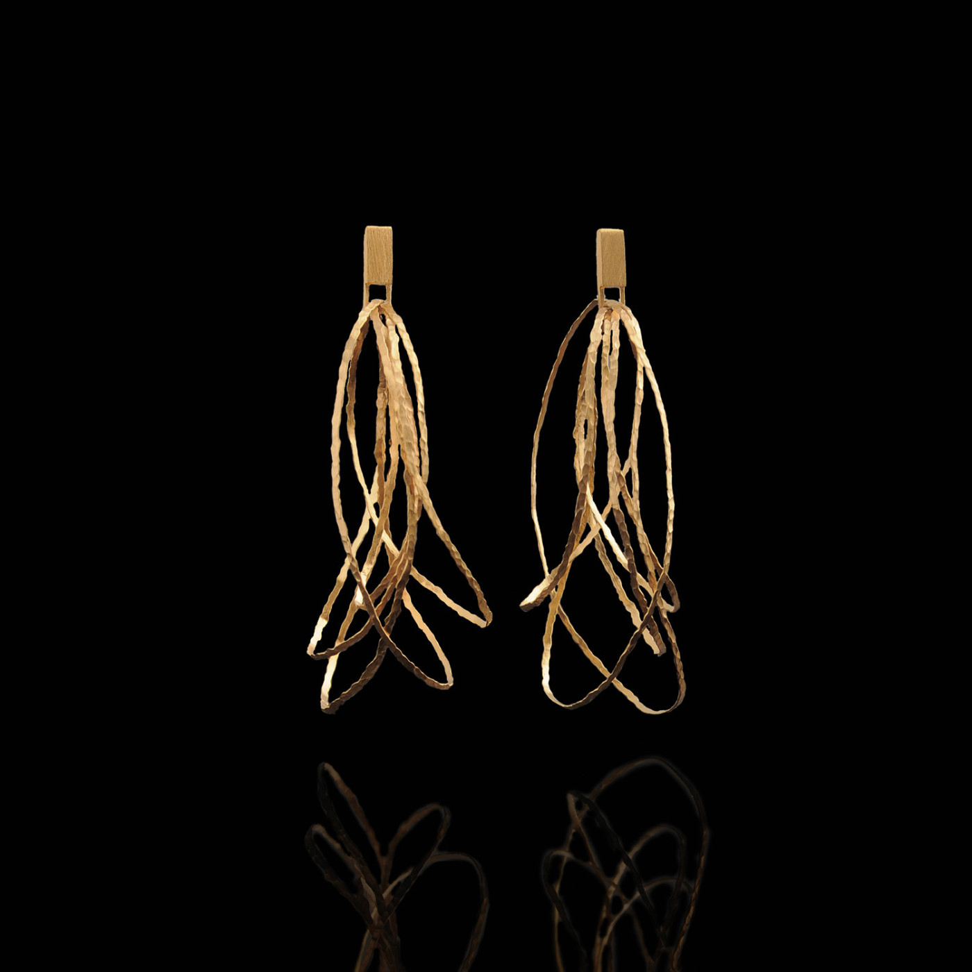 FRACTUS Silver Earrings Maciej Rozenberg