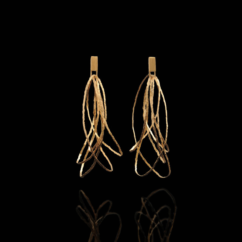 FRACTUS Silver Earrings Maciej Rozenberg