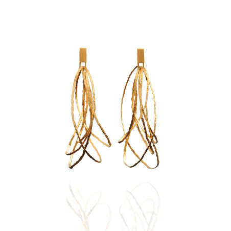 FRACTUS Silver Earrings Maciej Rozenberg