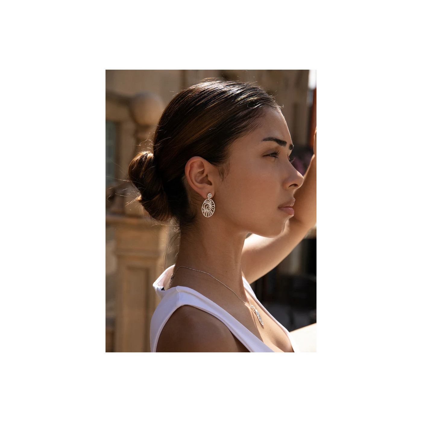 925 Silver Oval Necklace