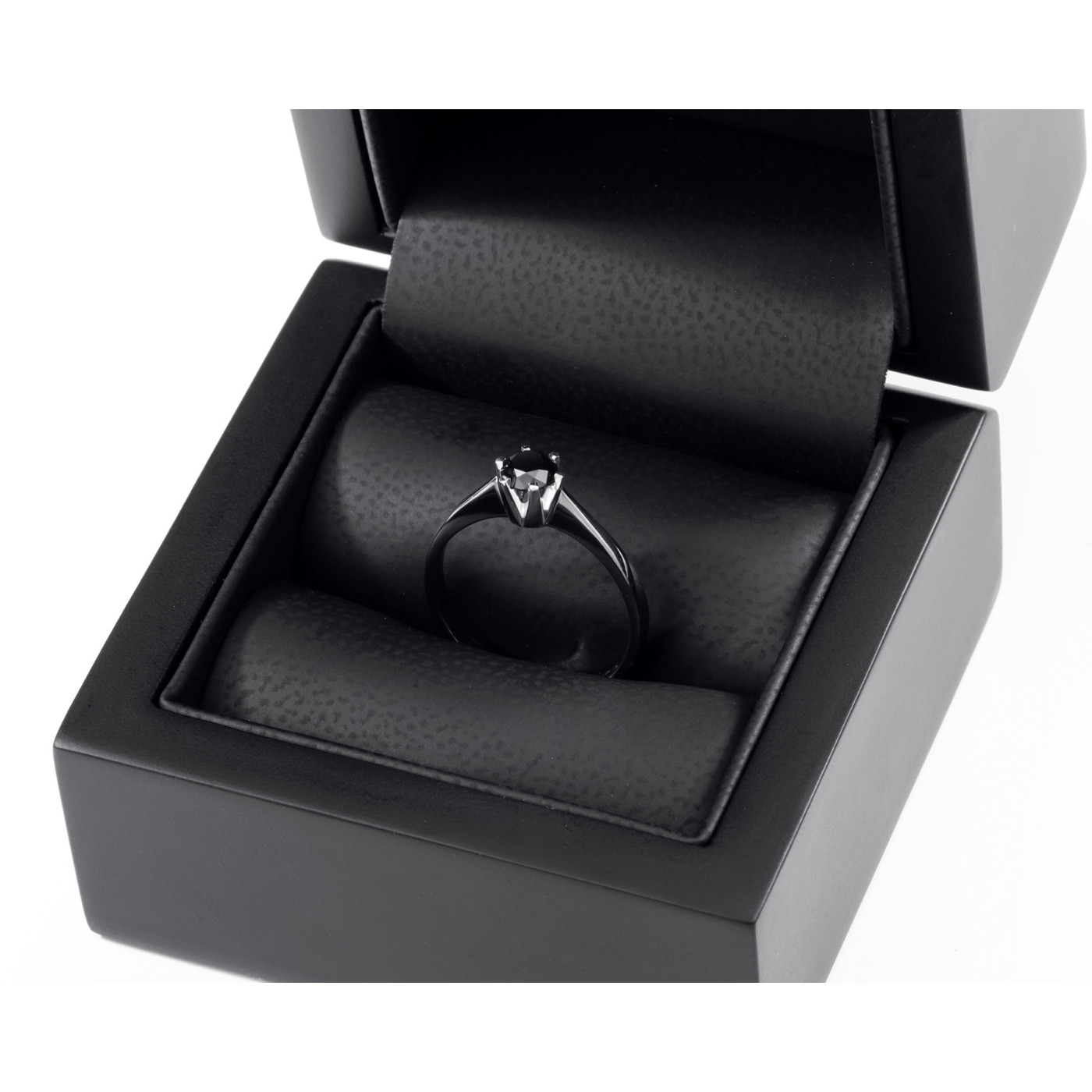 Black Diamond Ring 0,49 ct
