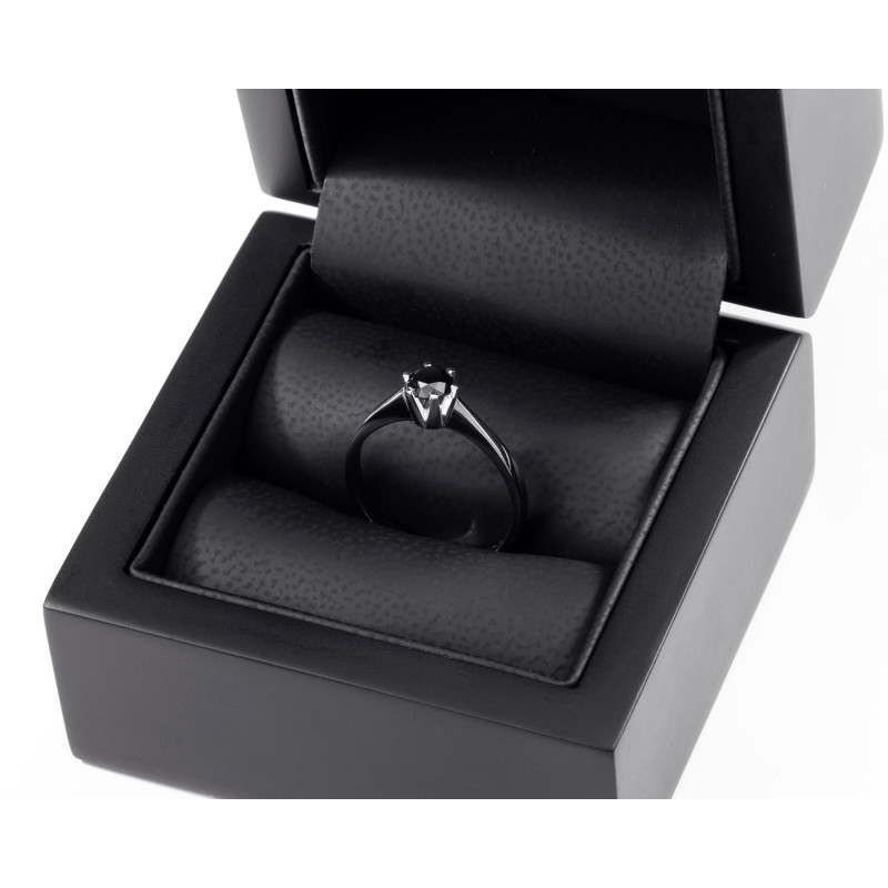Black Diamond Ring 0,49 ct