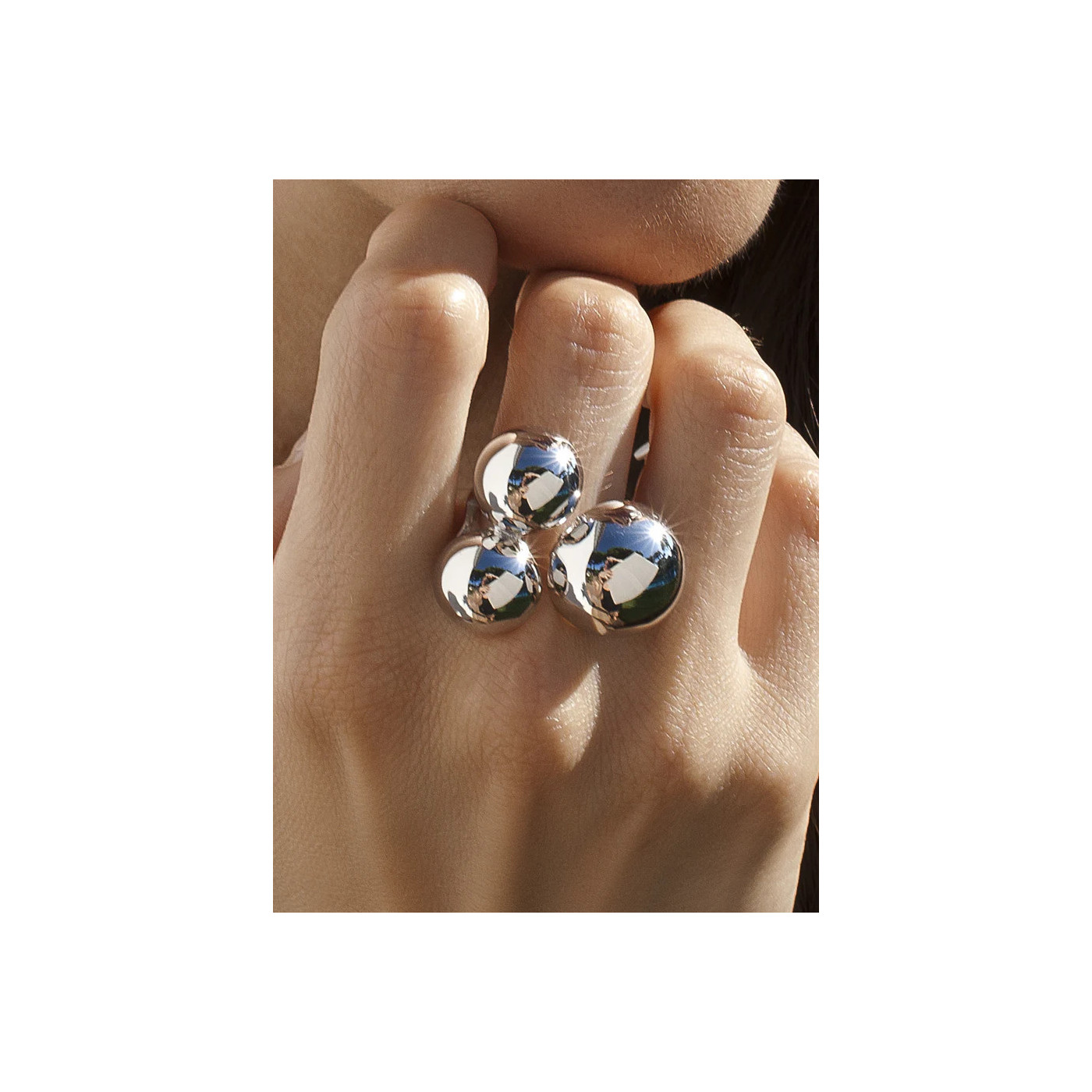 Orbital Light - Silver Ring Orbital Light - Silver Ring