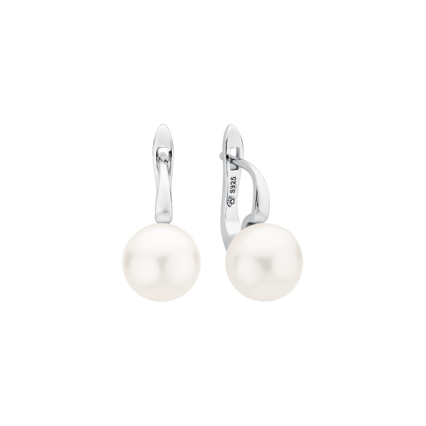 Pearls 925 Silver Earrings