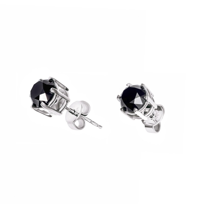 Natural Black Diamonds 2,29 ct Earrings