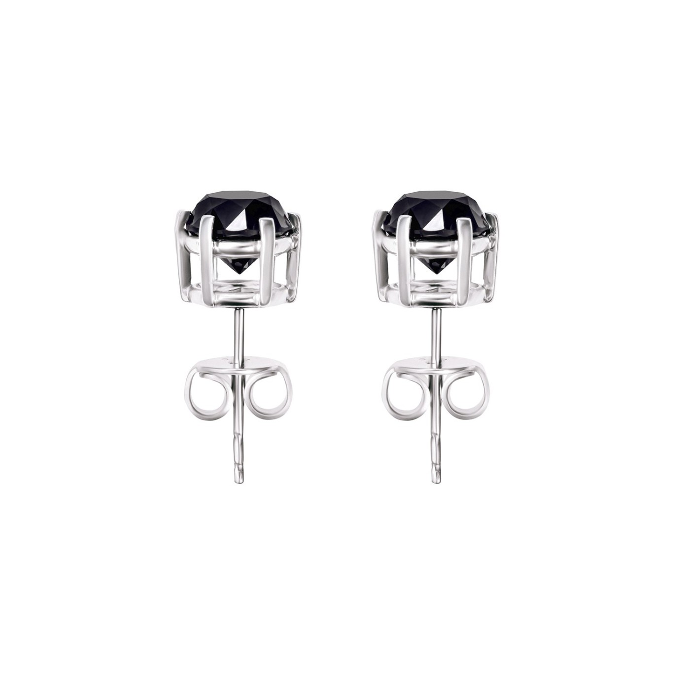 Natural Black Diamonds 2,29 ct Earrings