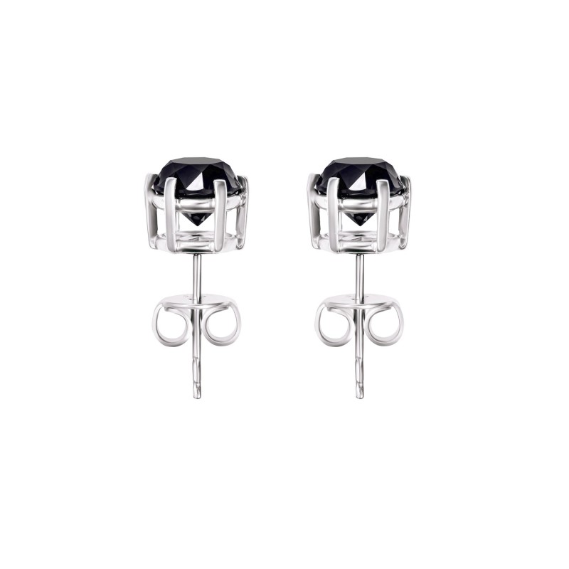 Natural Black Diamonds 2,29 ct Earrings