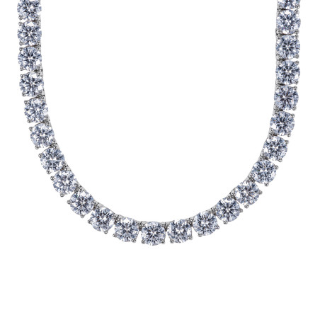 0.5 ct Moissanite Tennis Necklace - 45 cm